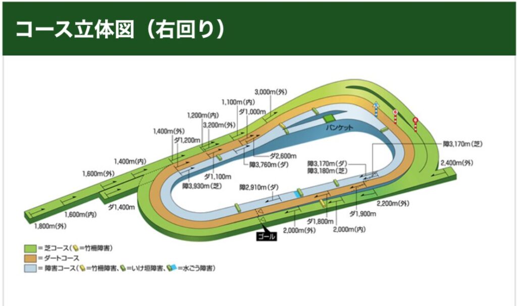 京都競馬場コース